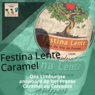 Festina Lente, eau de vie de pomme combineert fantastisch met caramel. Vooral met de Caramel van @caramelz_by_constan die je al langer in onze winkel vindt. Binnenkort  verkrijgbaar, Fenstina Lente Caramel! Alvast bedankt Constan van CaramelZ!
#heerlijk #caramel #calvados #festinalente #caramelaucalvados #kooplokaal #Streekprodukt