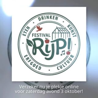 Als onderdeel van Festival RIJP! Een feestje in de kas! Wat heeft de oude Keltische wassail cultuur met onze eigen vastelaovend gemeen?
Ervaar het zelf en boek nu je plek voor dit feest op degerdeneer.nl/rijp. Wandel met ons door de verlichte boomgaard, vang een glimp op van dit oeroude midwinter feest dat wij om nog uit te leggen redenen eind zomer vieren! Entree10,- p.p.
#festivalrijp!